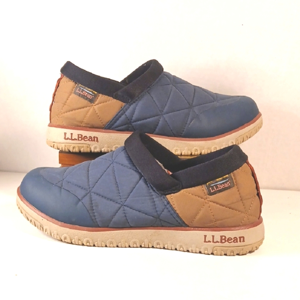 LL Bean Womens Ultralight Primaloft All Westher Water Resistant Slip Ons Sz 8 M